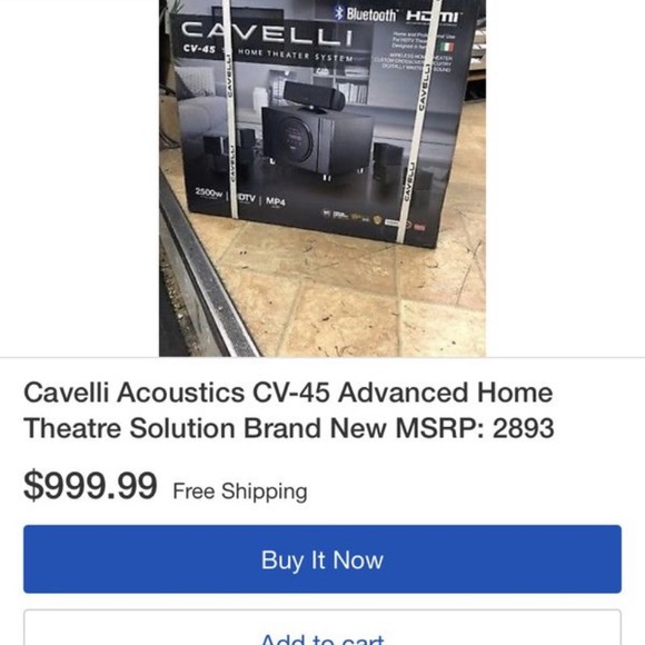 home theater - Picture 2 of 2